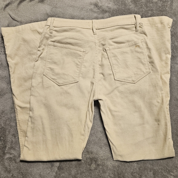 Porter Blue The Wanderer Corduroy Flare High Waisted Wide Leg Pants Size 29 - Picture 8 of 16